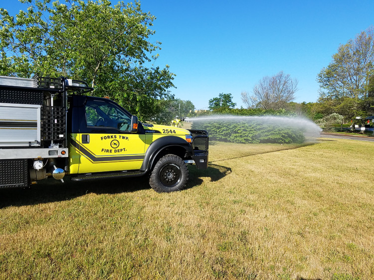B.R.A.T. Brush Truck Delivery for Forks Township Fire Department