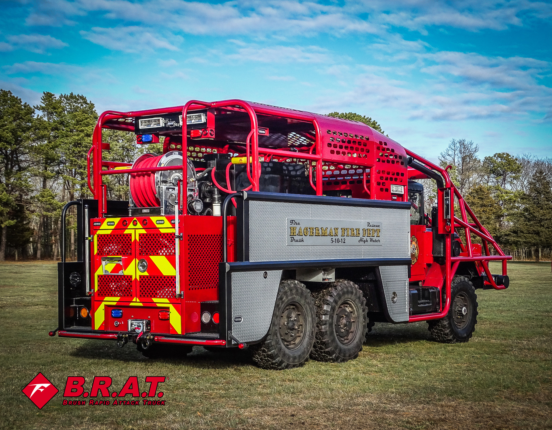 B.R.A.T. Truck Delivery for Hagerman FD
