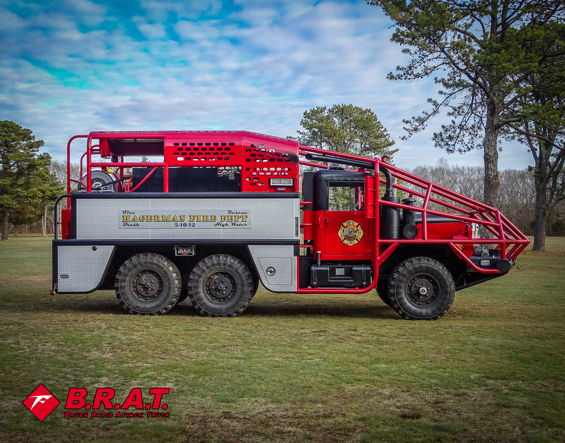 B.R.A.T. Truck Delivery for Hagerman FD