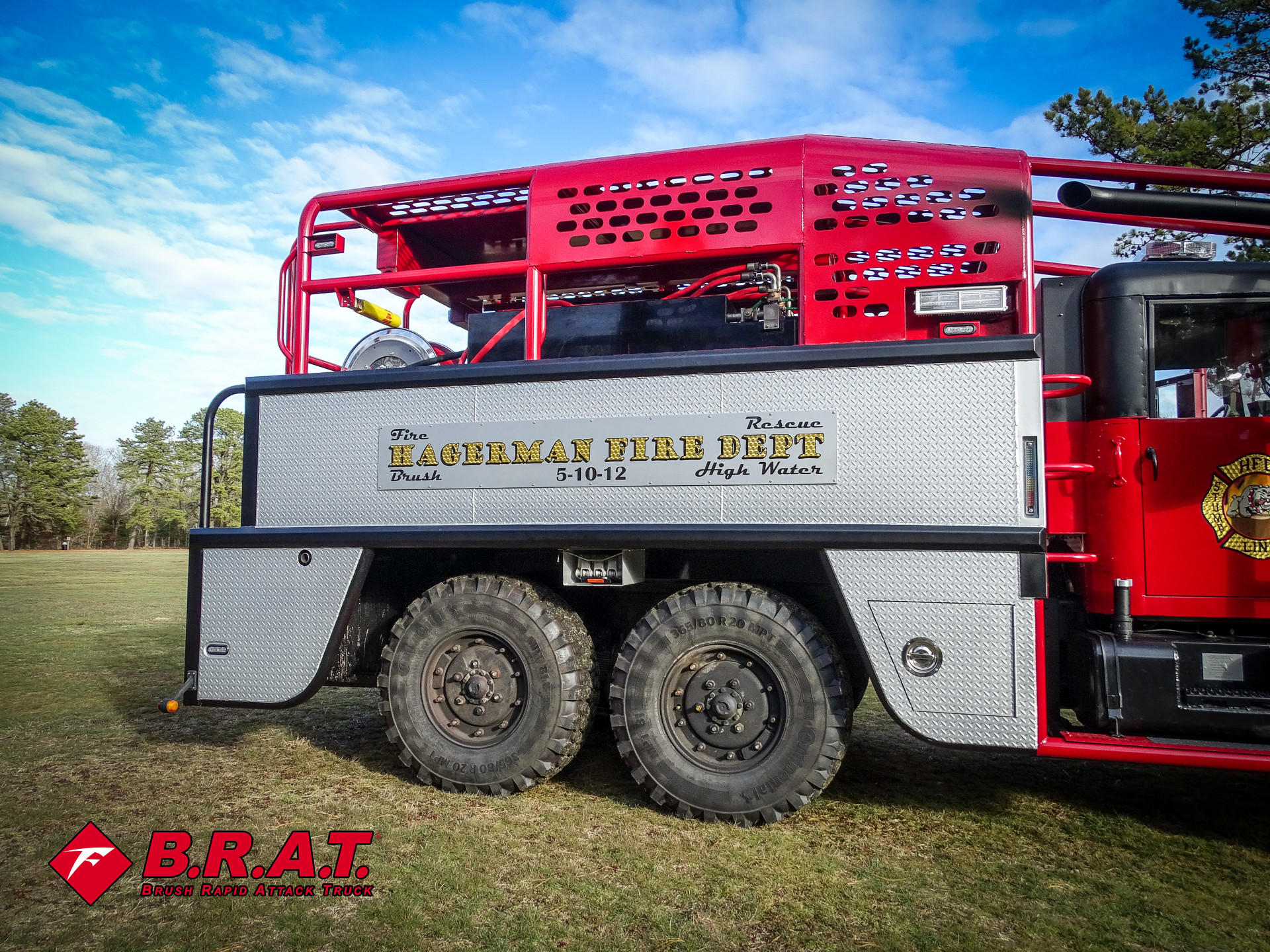 B.R.A.T. Truck Delivery for Hagerman FD