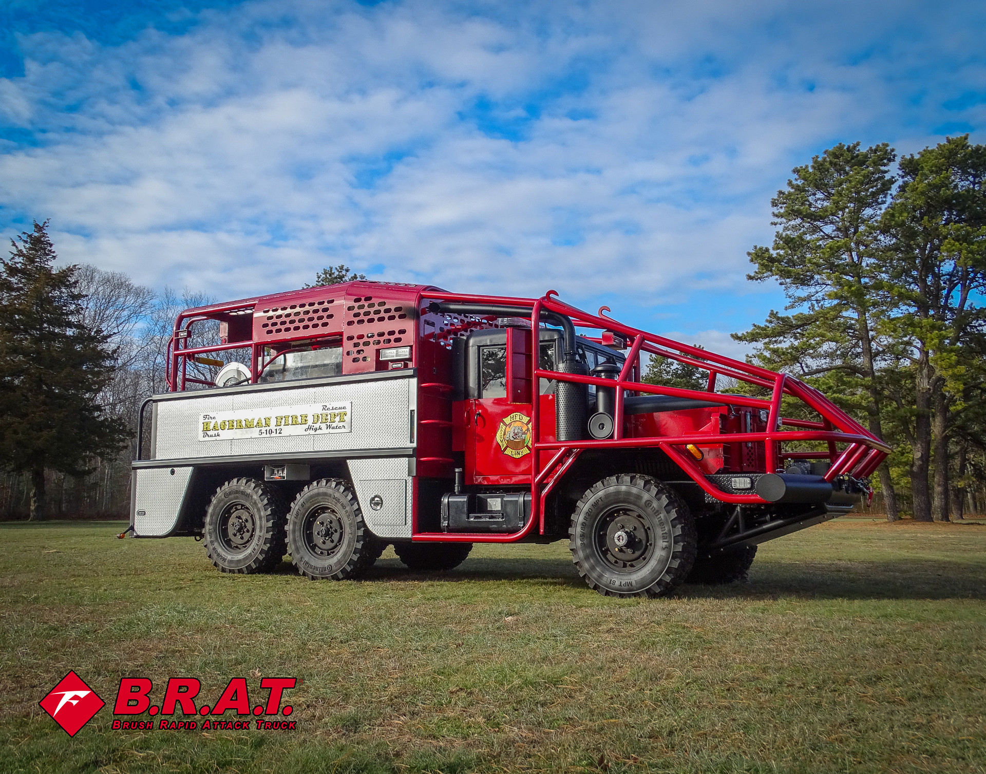 B.R.A.T. Truck Delivery for Hagerman FD