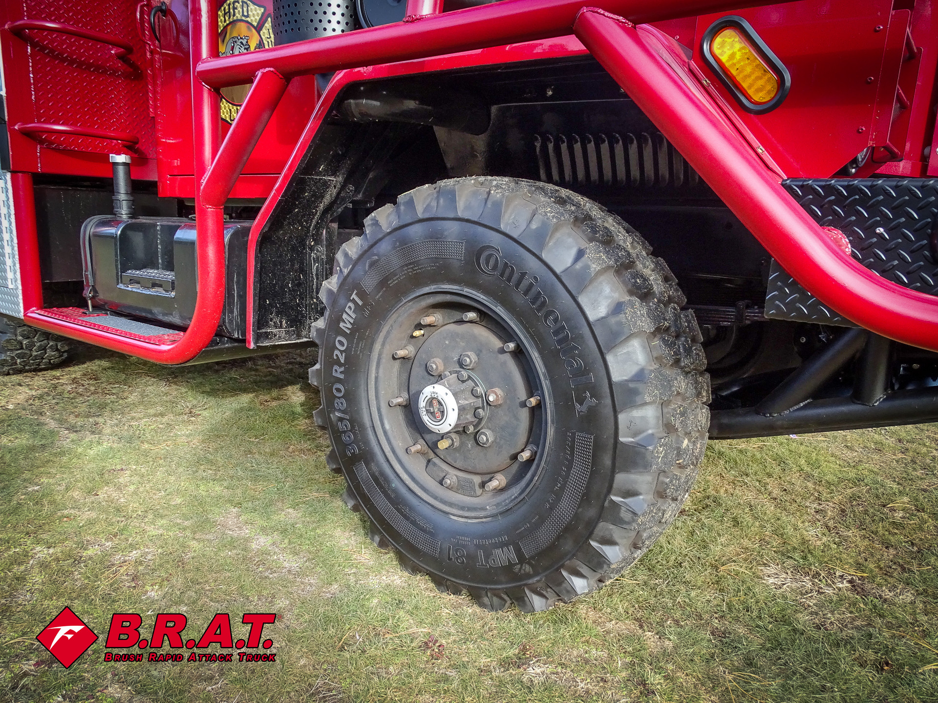 B.R.A.T. Truck Delivery for Hagerman FD