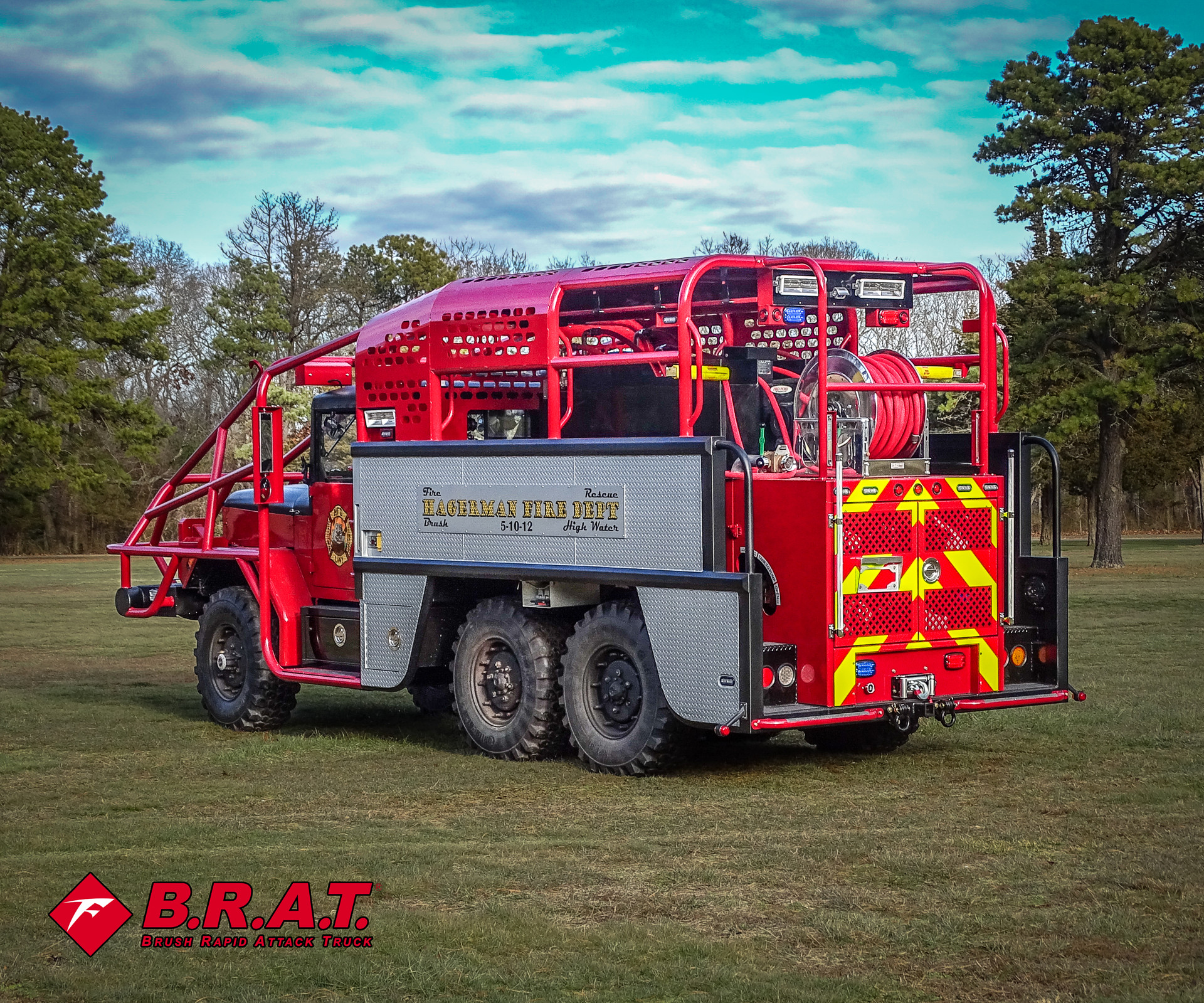 B.R.A.T. Truck Delivery for Hagerman FD