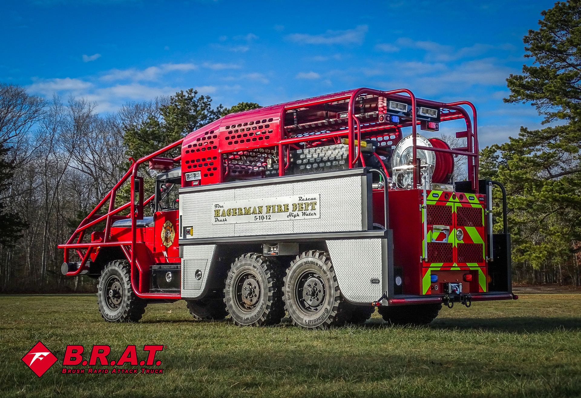 B.R.A.T. Truck Delivery for Hagerman FD