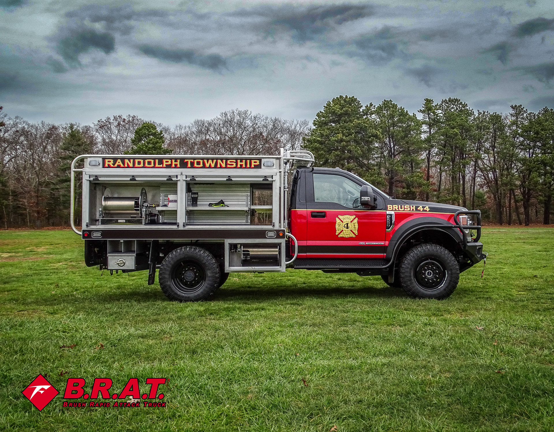 B.R.A.T. Truck Delivery for Randolph FD