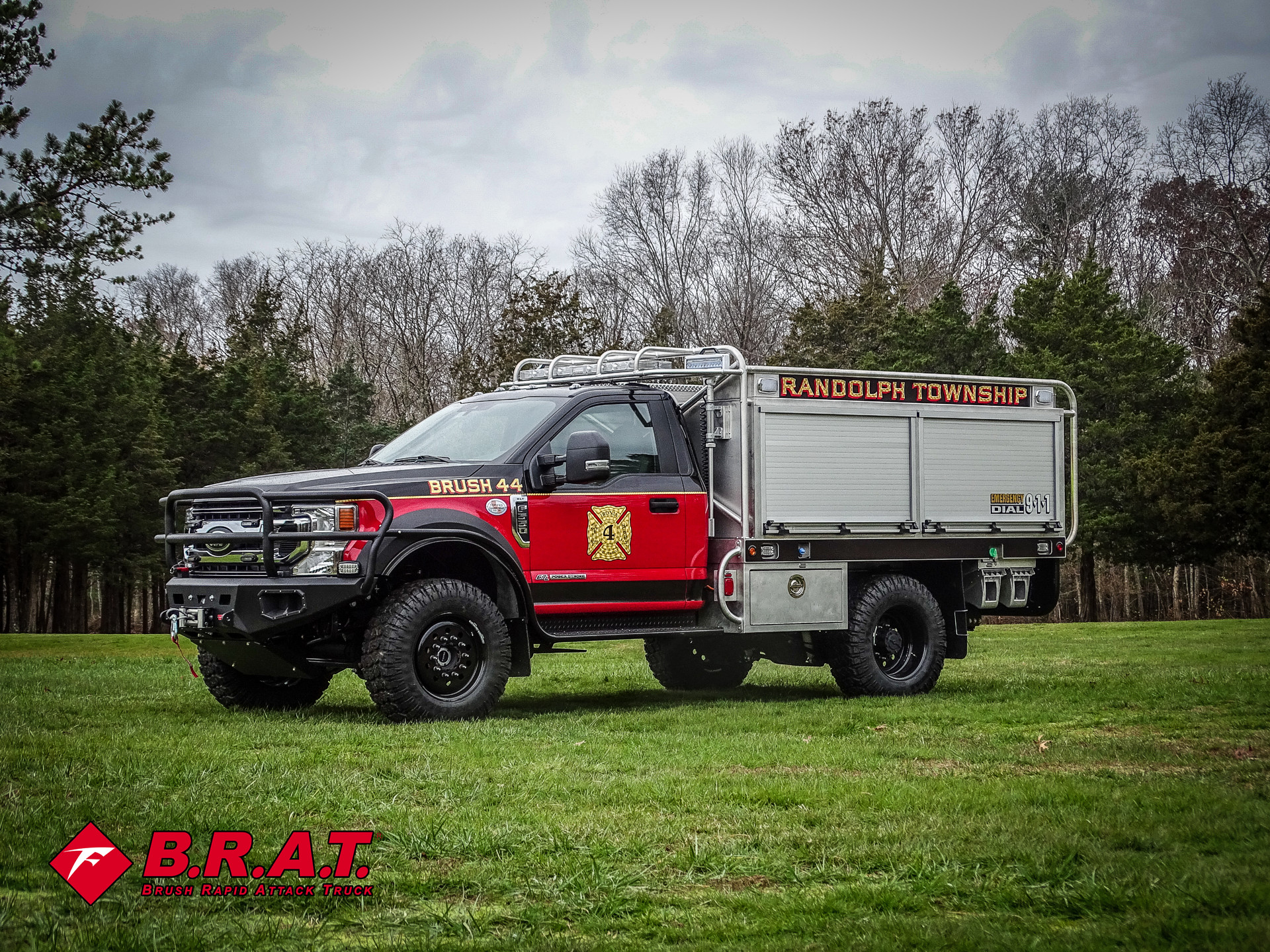 B.R.A.T. Truck Delivery for Randolph FD
