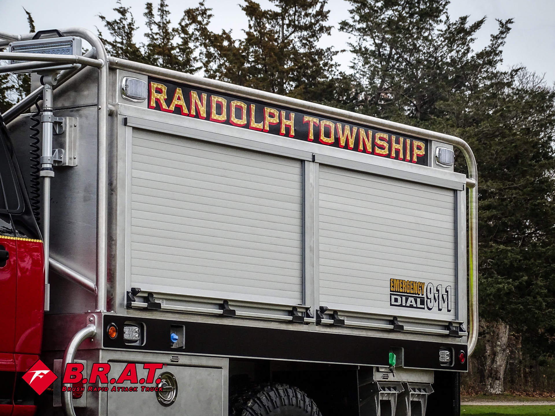 B.R.A.T. Truck Delivery for Randolph FD