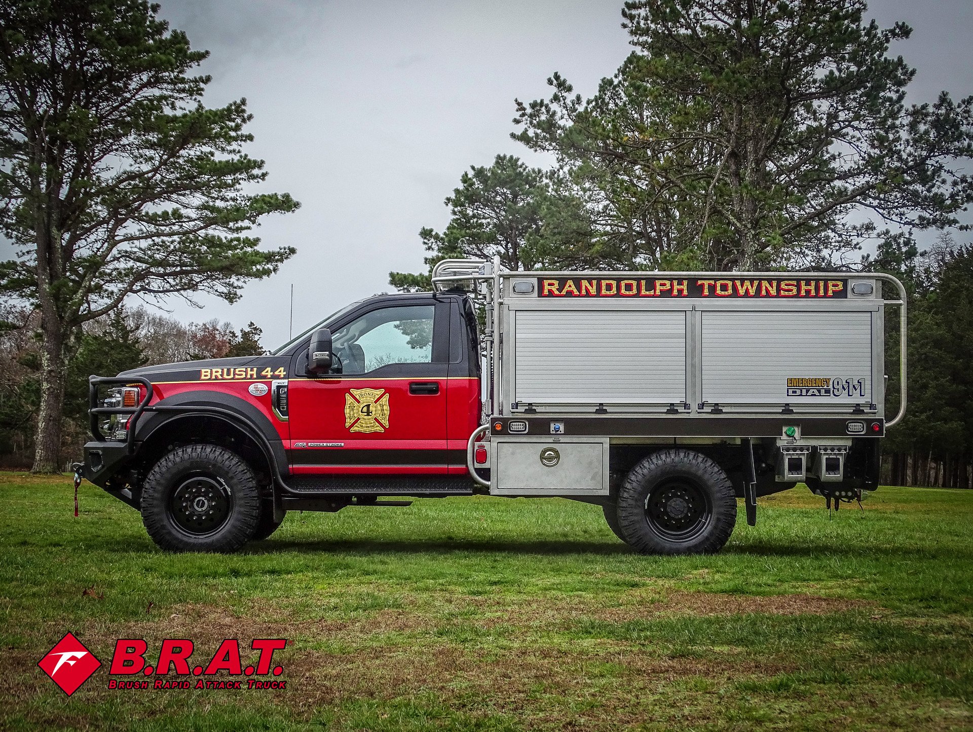B.R.A.T. Truck Delivery for Randolph FD