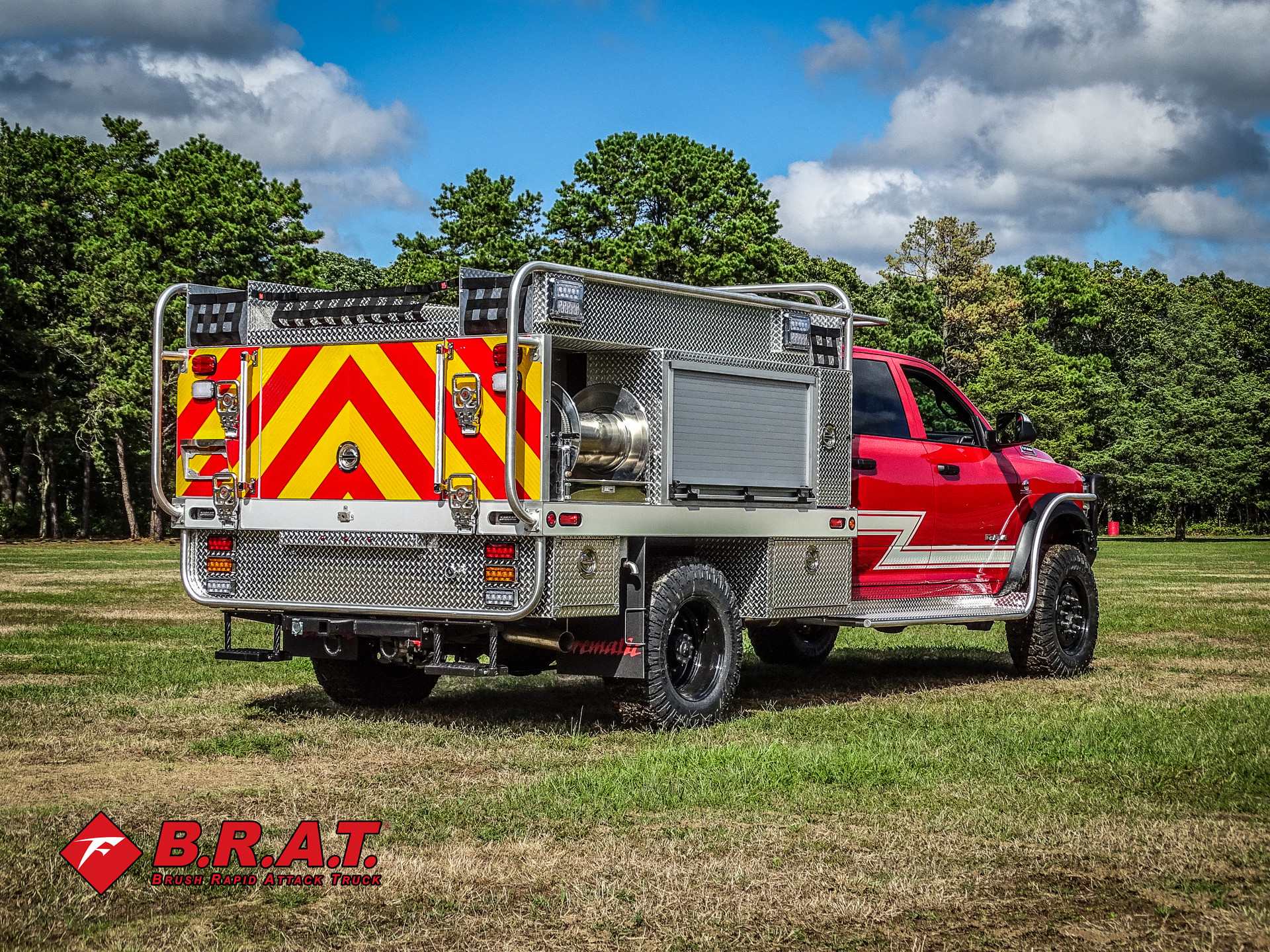 B.R.A.T. Truck Delivery for Rockland FD