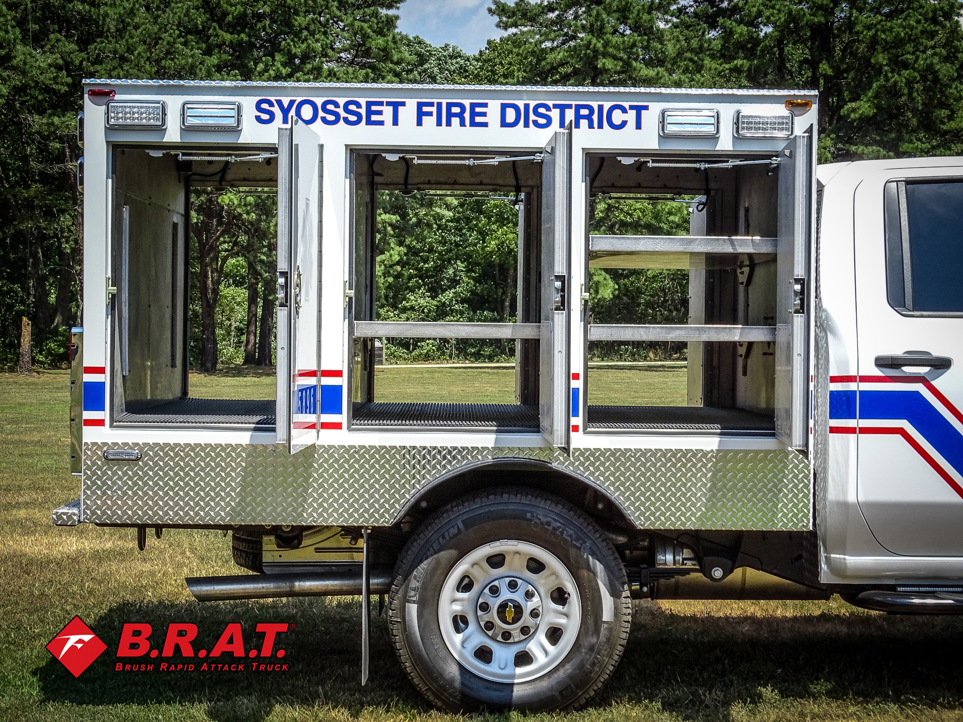 B.R.A.T. Truck Delivery for Syosset FD