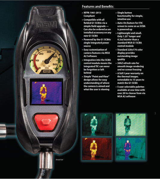MSA G1 SCBA Integrated Thermal Imaging Camera AJ Stone , 57 OFF