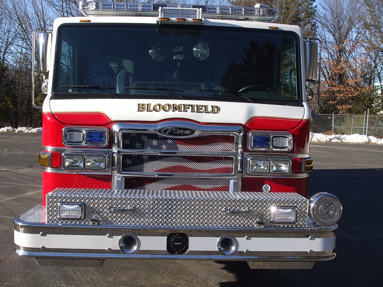 Truck Delivery for Bloomfield Fire Department