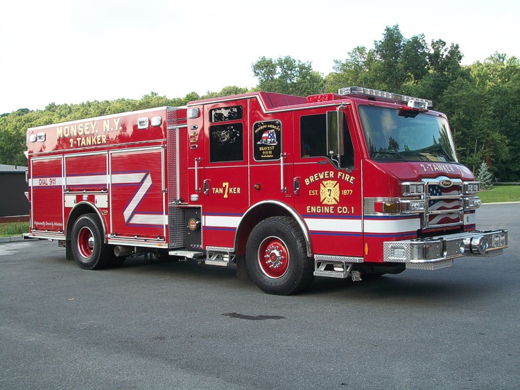 Truck Delivery for Brewer Fire Engine Co. No. 1