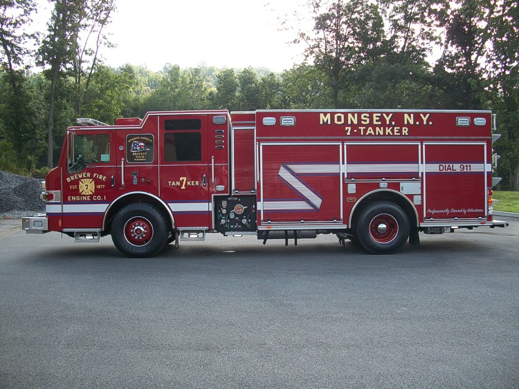 Truck Delivery for Brewer Fire Engine Co. No. 1