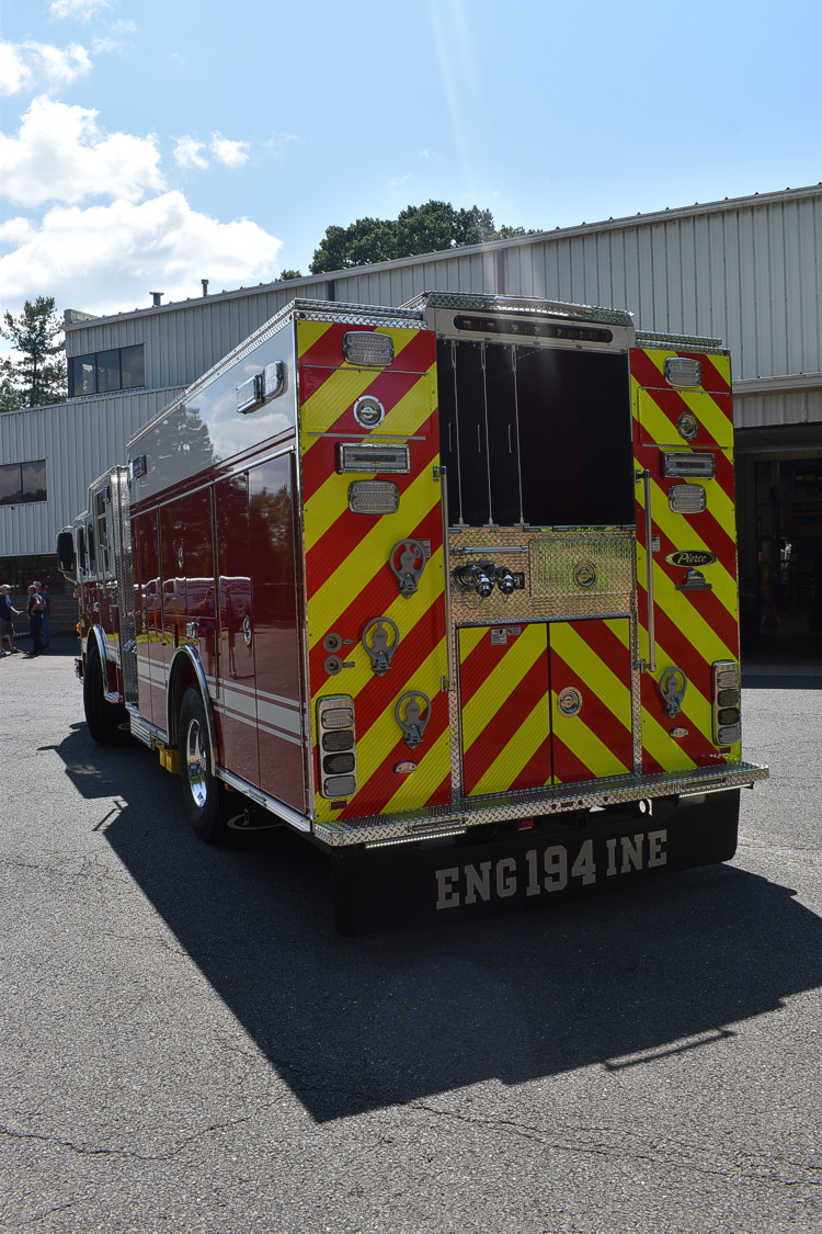 Pierce apparatus delivery for Moosup FD