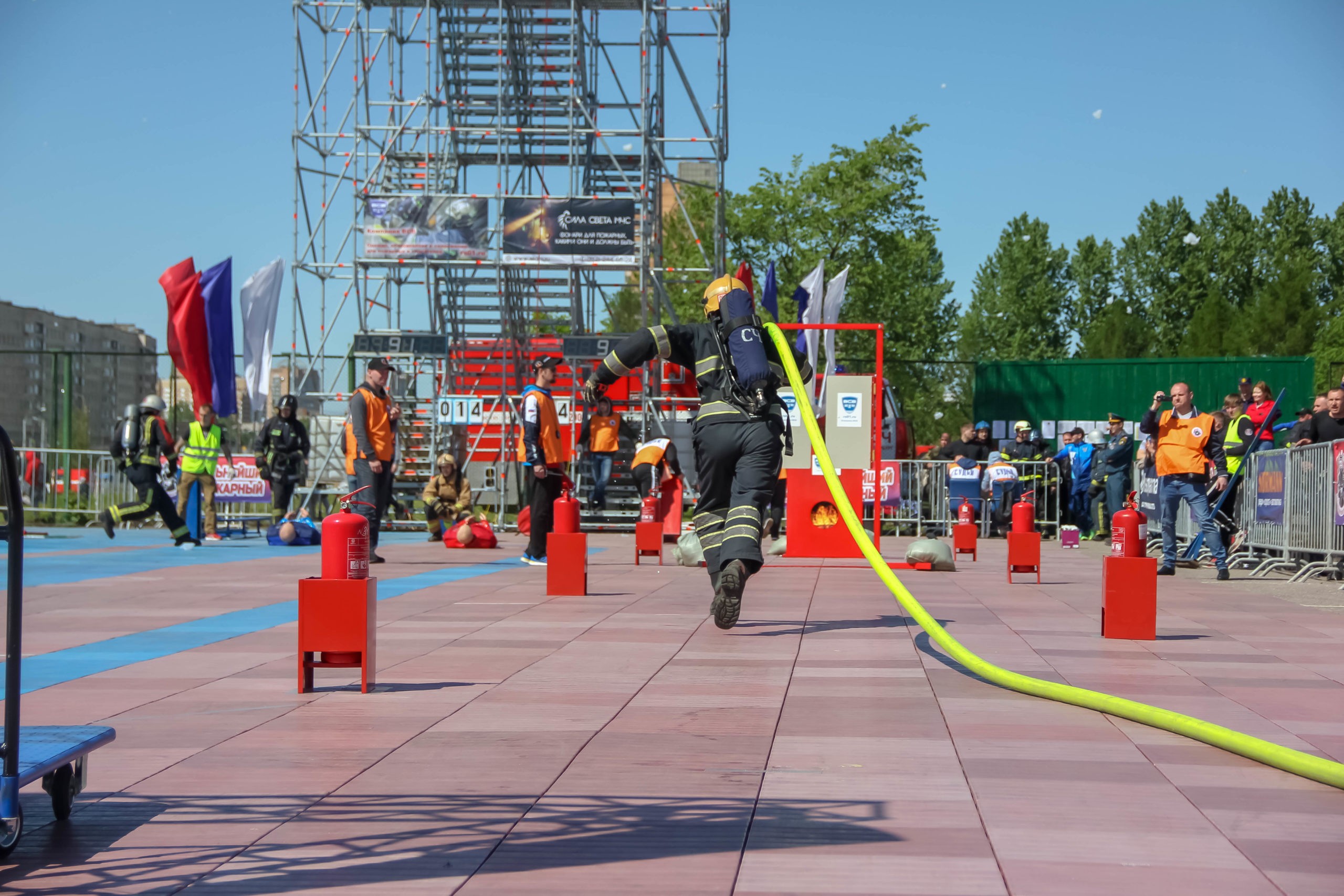 сильнейший пожарный 2021