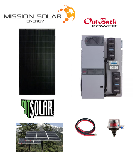 14.2kW DIY Grid Hybrid Solar Kit with MultiPole Solar Racking System