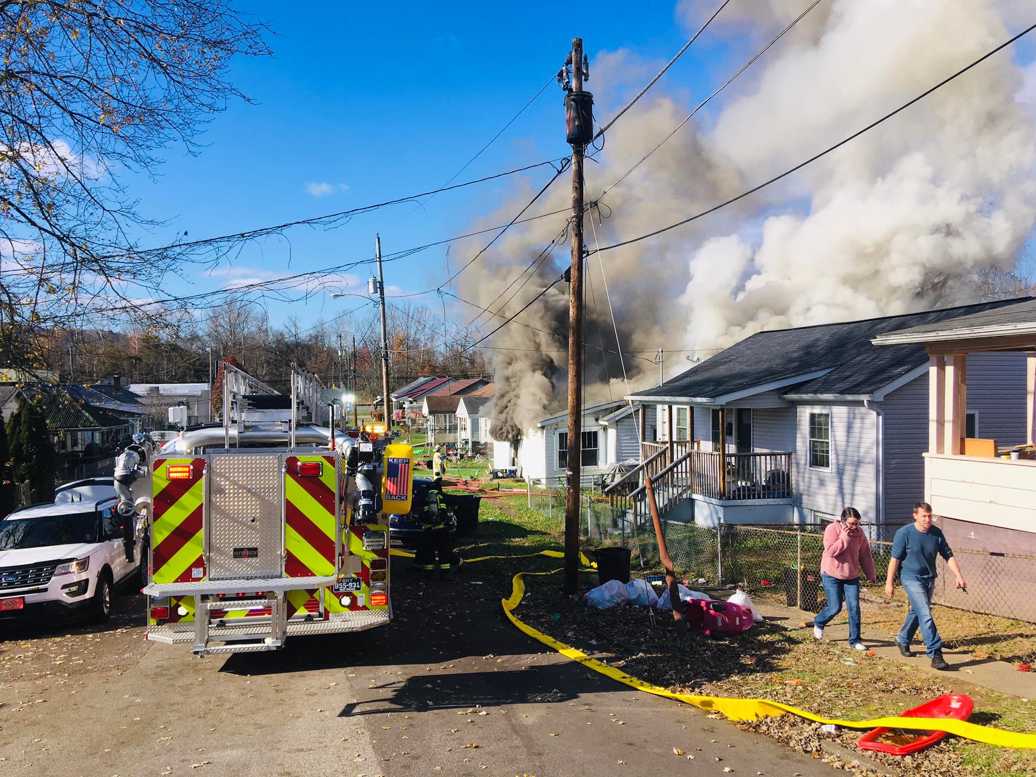 HOUSE GUTTED BY FIRE IN WEST VIRGINIA Fire News