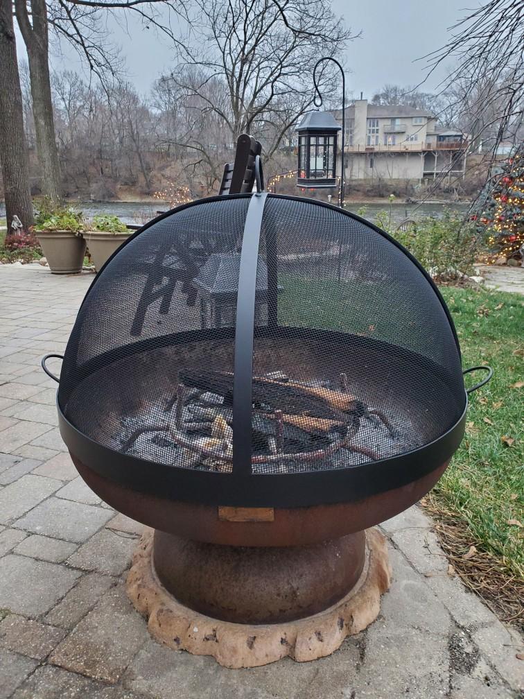 Photos Of Custom Fire Pit Screens
