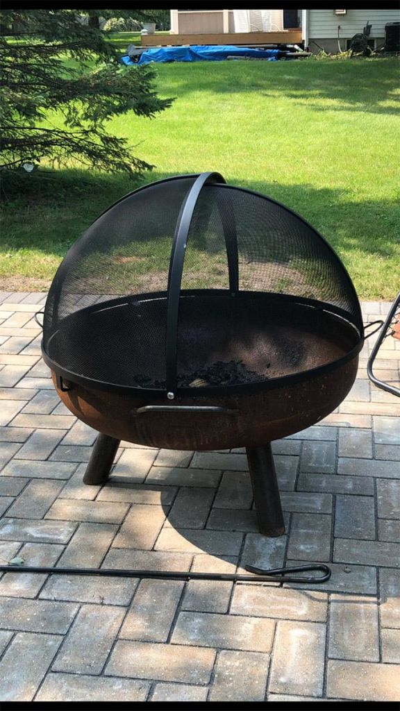 Photos Of Custom Fire Pit Screens