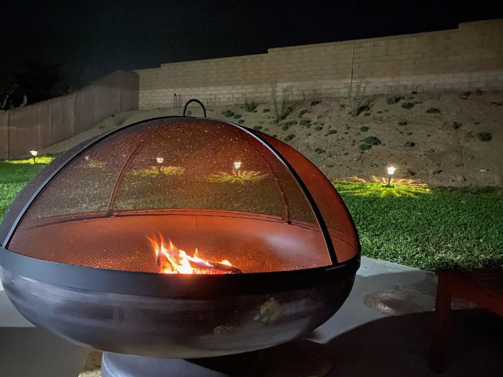 Lift Off Dome Screen for BOWL Fire Pits Custom