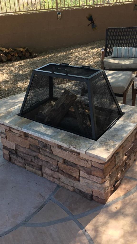 Photos Of Custom Fire Pit Screens