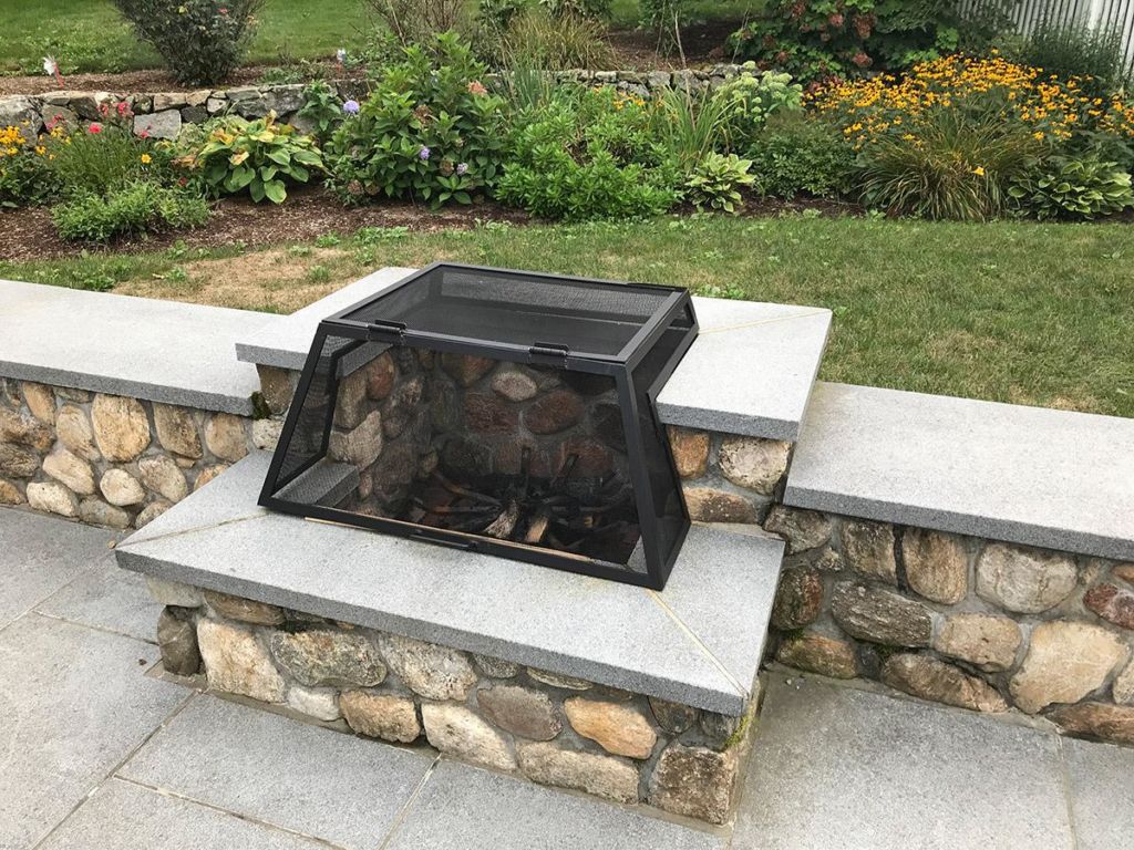 Photos Of Custom Fire Pit Screens