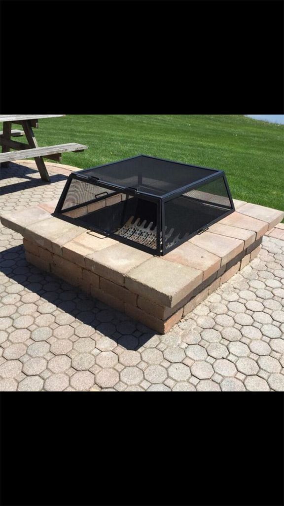 Photos Of Custom Fire Pit Screens