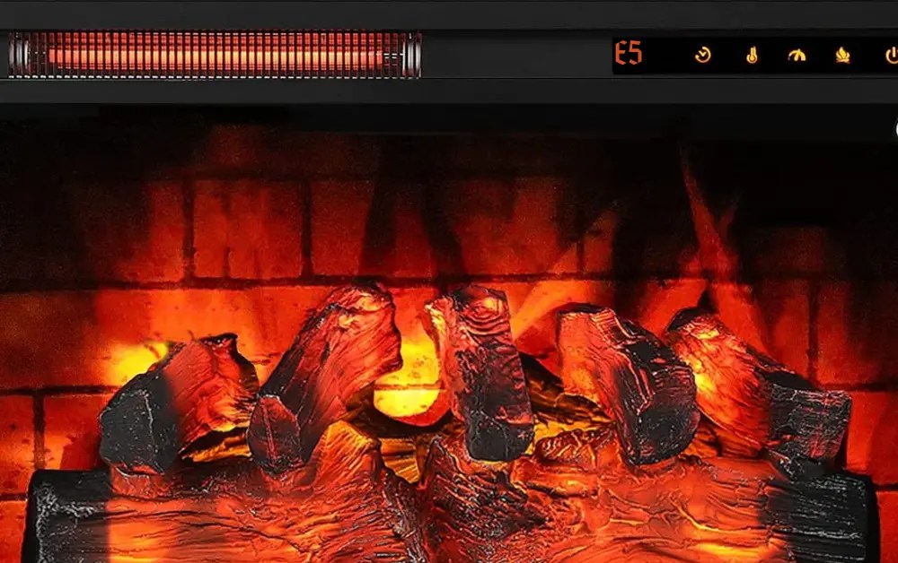Electric Fireplace Error Codes E1E2E3E5 [Causes & Solutions]