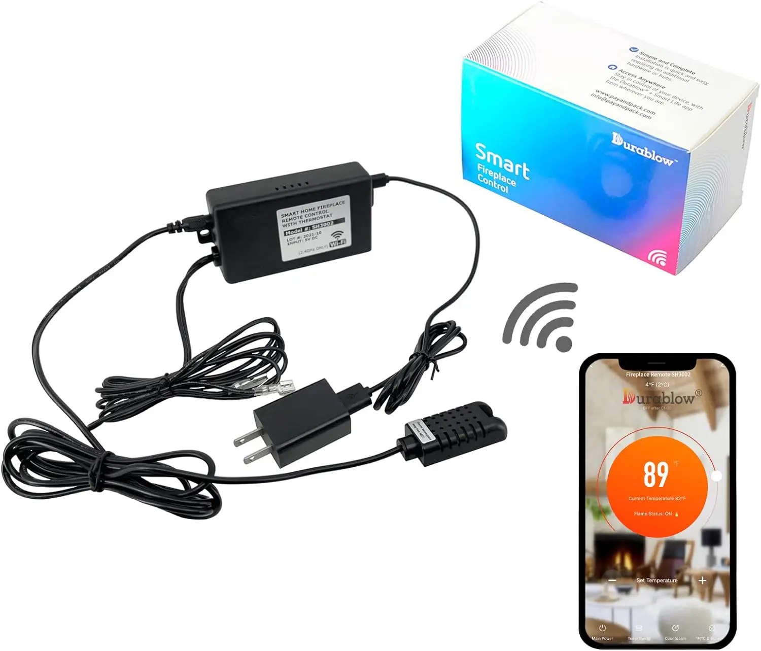 Low Voltage Smart Switch For Fireplace With Installation Guide