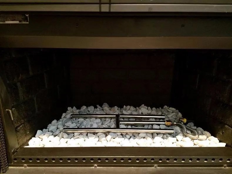 Gas Fireplace Burners with Connection Kit (Installation Guide)