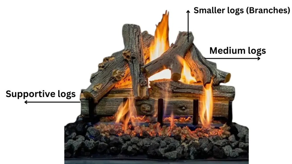How to Arrange Gas Fireplace Logs Easy Placement DIY Tips