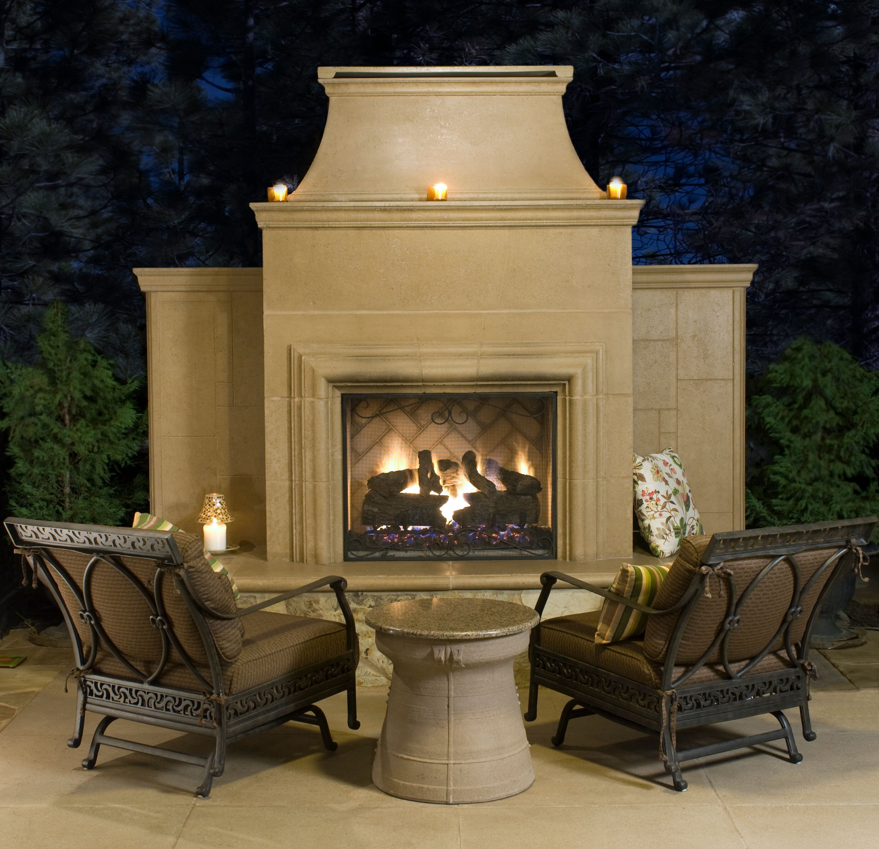 Outdoor Fireplaces Fireplace and Chimney Authority