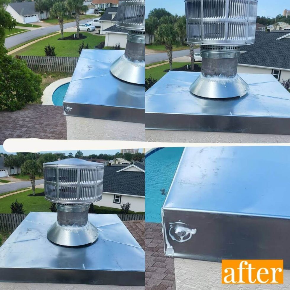 Chimney Repair Atlanta Before & After 7708036311