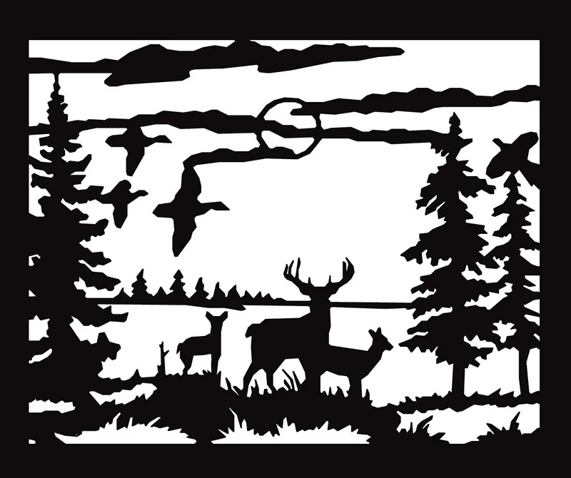 Decorative Glass Insert (12x101/4") for Keystoker Stoves The Coal Shop