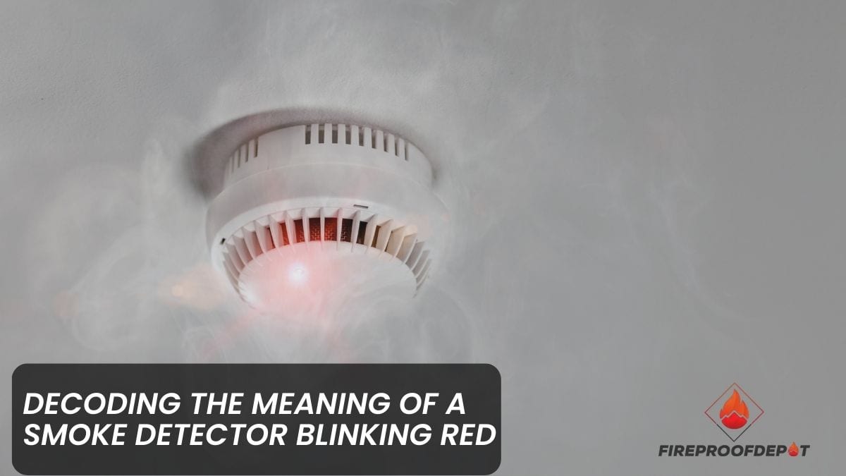 Why Is My Smoke Detector Blinking Red? [Solved]