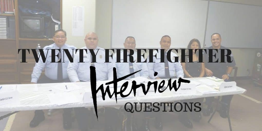 20 Sample Firefighter Interview Questions Fire Recruitment.ca