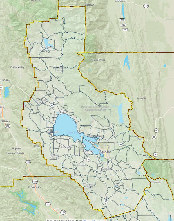 Evacuation Maps Lake County Fire Safe Council