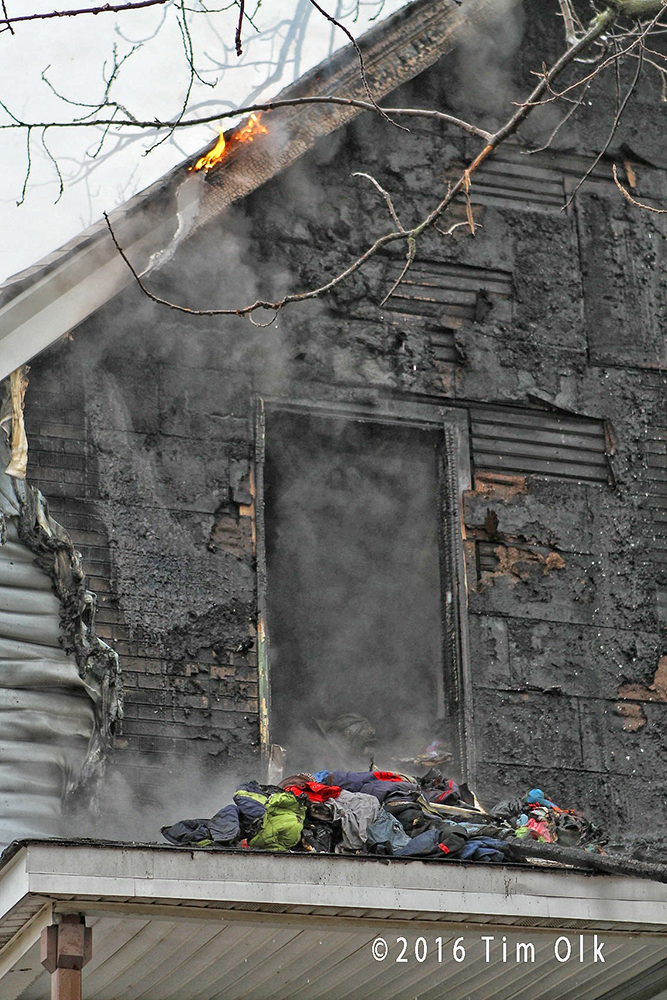 Working fire in Chicago January 9, 2016
