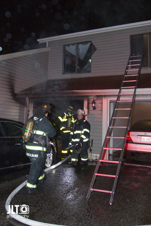 House fire in Carol Stream, IL January 20, 2017
