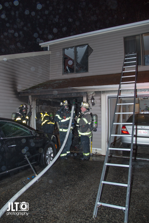 House fire in Carol Stream, IL January 20, 2017