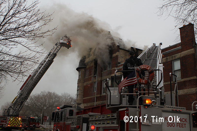 Still & Box Alarm fire in Chicago, IL January 28, 2017