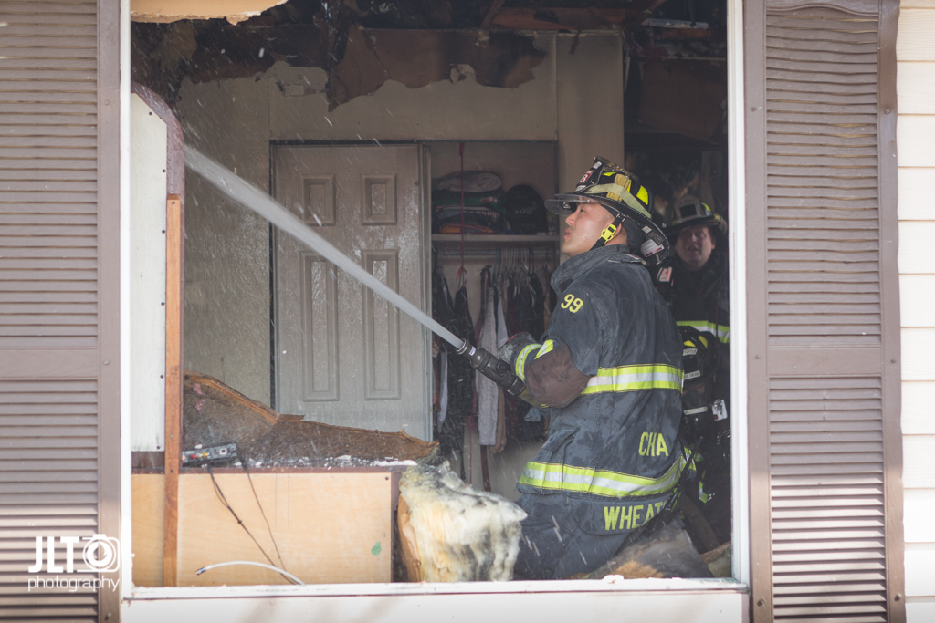 House fire in Carol Stream, IL March 24, 2017