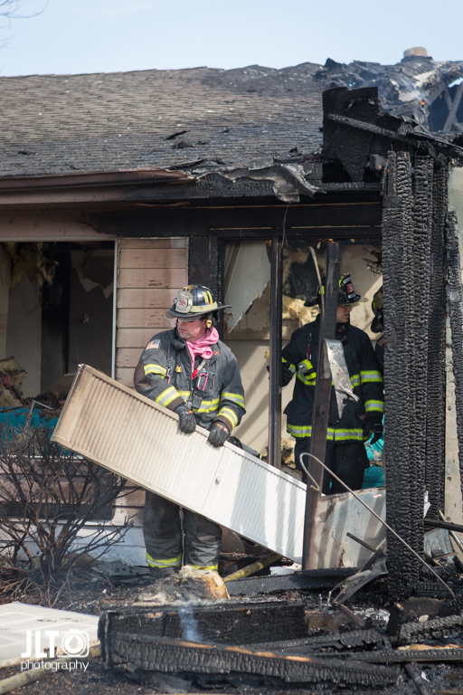 House fire in Carol Stream, IL March 24, 2017