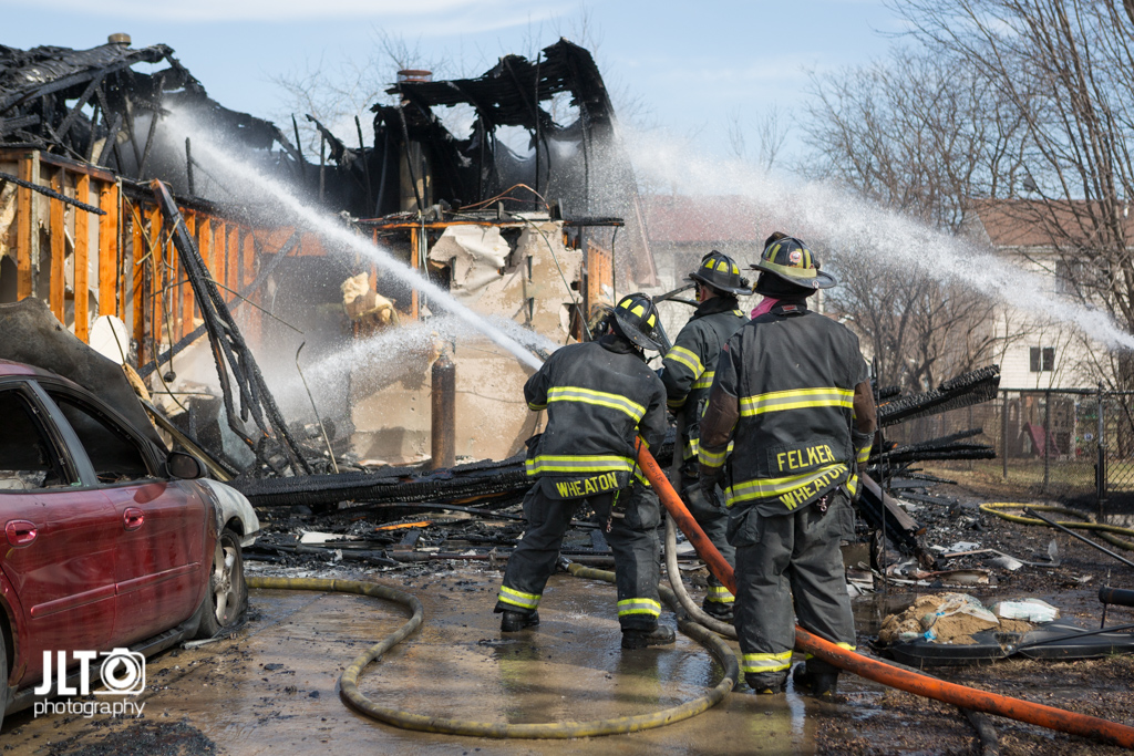 House fire in Carol Stream, IL March 24, 2017