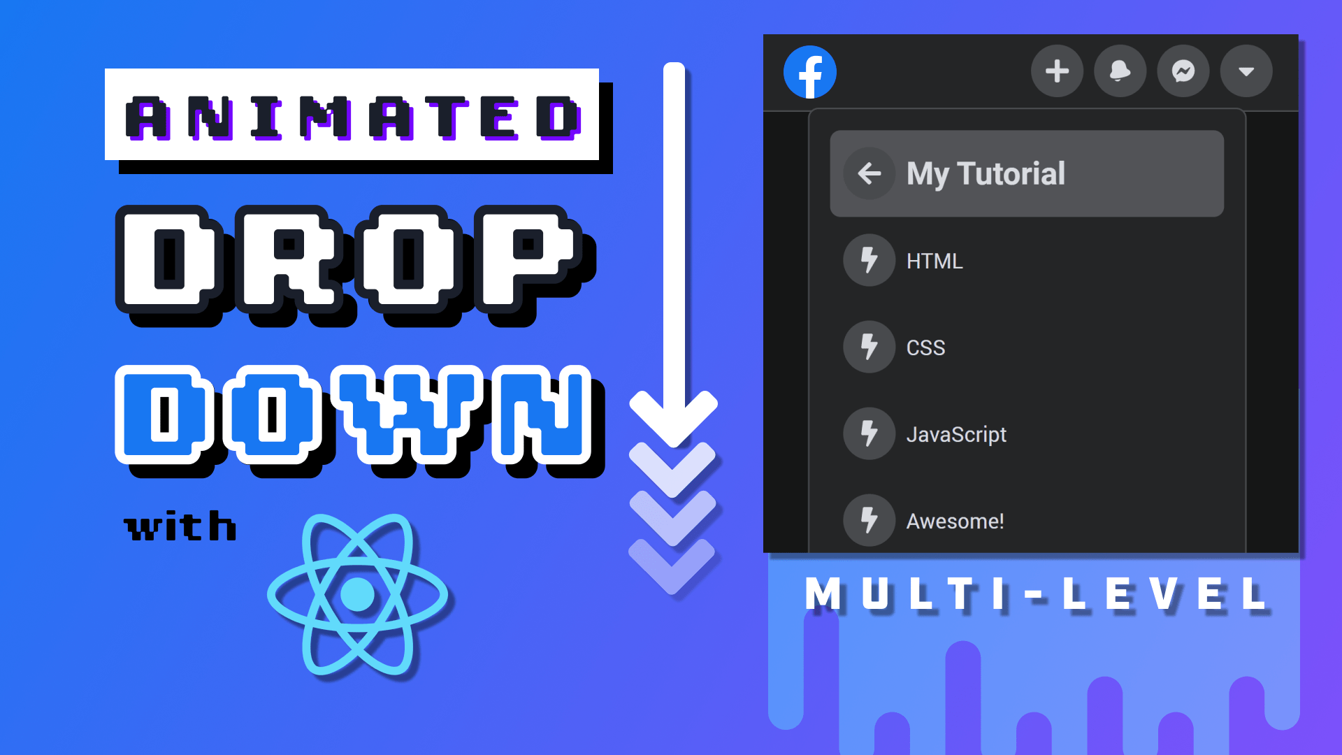 MultiLevel Dropdown Menu with React
