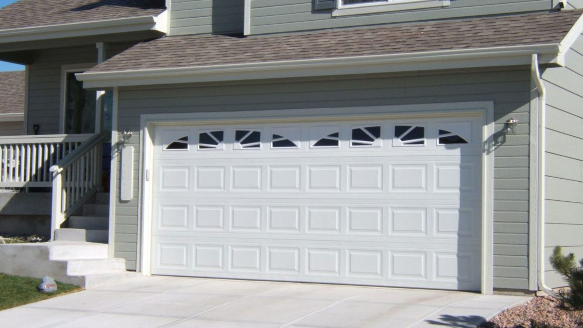 Contemporary Garage Doors Fireside Home Solutions