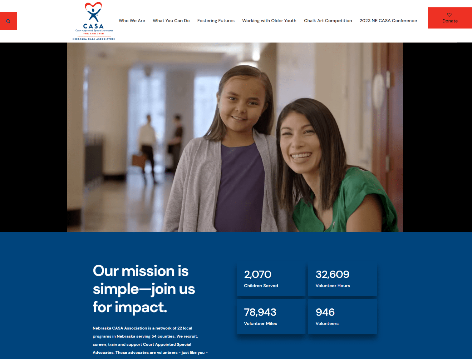 Nonprofit sites Manage Your Mission Firespring