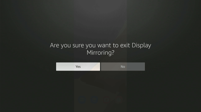 How to mirror android to firestick