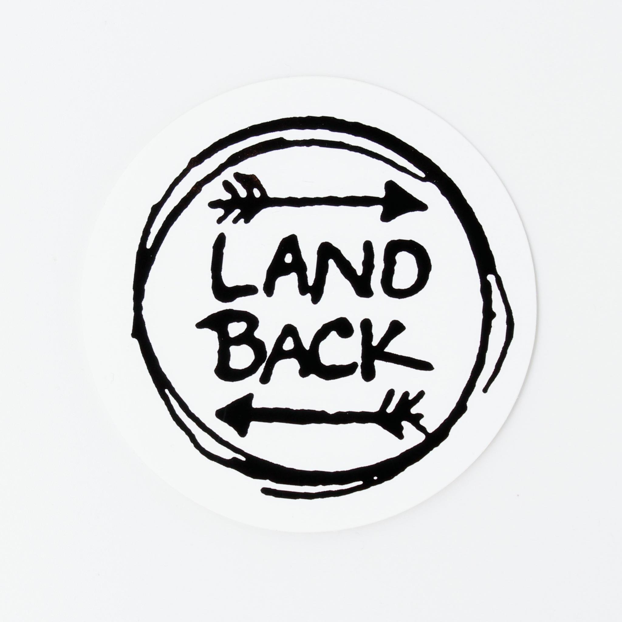 Land Back Sticker Firestorm Books